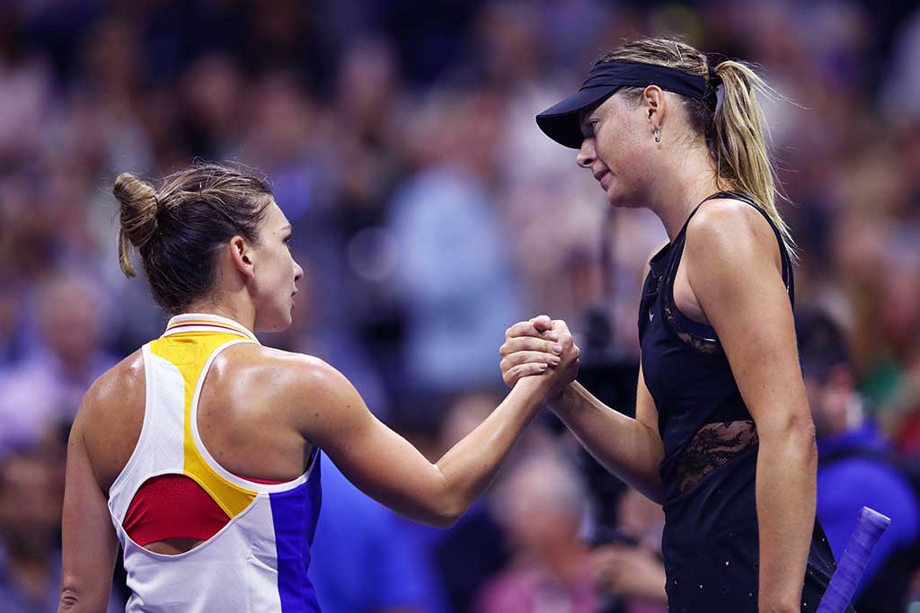 Petenis yang tampil di AS Terbuka lewat undangan wild card ini menang dalam laga tiga set 6-4, 4-6, dan 6-3. AFP/Clive Brunskill/Getty Images