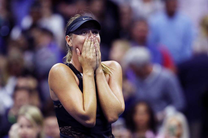 Ini merupakan turnamen grand slam pertamanya sejak kekalahannya dari Serena Williams di perempat final Australia Terbuka 2016. AFP/ Elsa/Getty Images