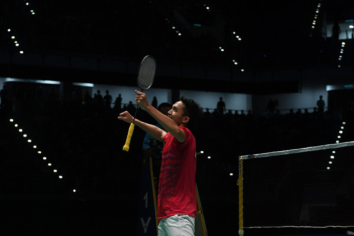 Kemenangan Jonatan akhirnya dipastikan setelah pengembalian dari Khosit hanya membuat shuttlecock menghantam net. Jonatan menang dua gim langsung dalam durasi 37 menit.