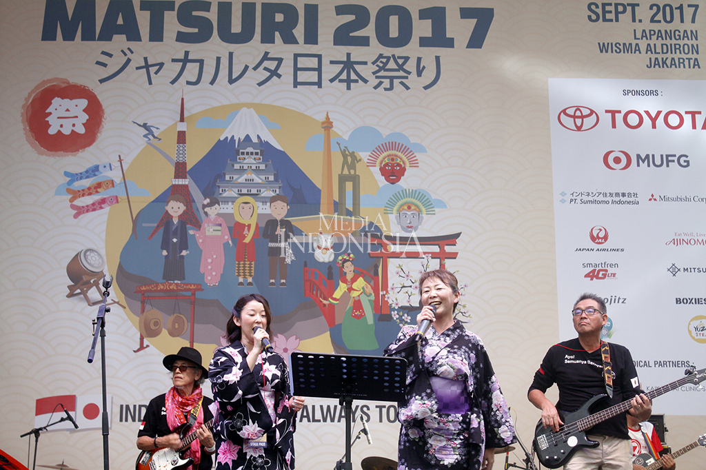 Festival tahunan yang digelar oleh Kedutaan Besar Jepang, Jak Japan Matsuri 2017, kembali digelar di Lapangan Wisma Aldiron, Jakarta Selatan.