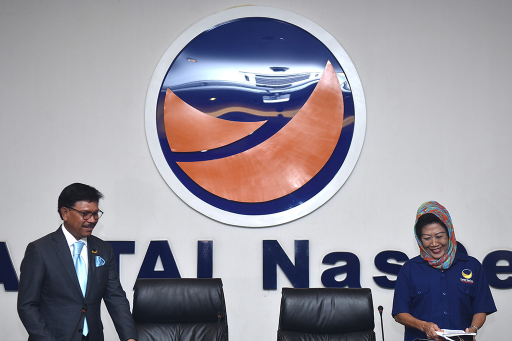 Partai Nasdem secara resmi mengeluarkan pernyataan sikap terkait permasalahan Pansus Hak Angket DPR RI tentang KPK.