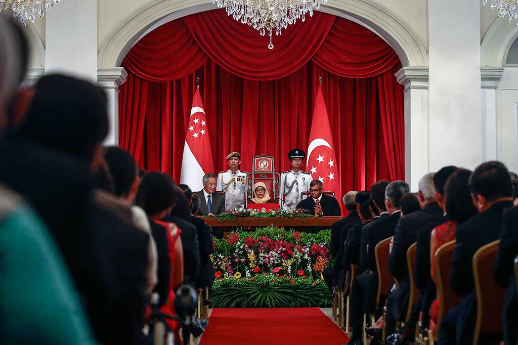 Sebagai presiden perempuan pertama Singapura, Halimah menjamin semua warga Singapura bahwa ia akan melayani setiap orang dari latar belakang etnis, bahasa atau agama apa pun.