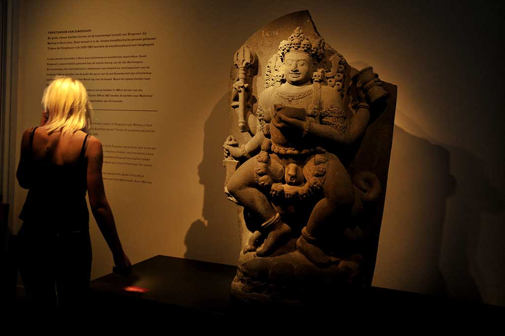 Arca Candi Singasari Jadi Koleksi Museum Leiden