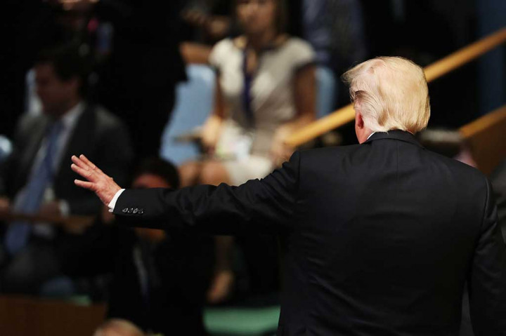 Trump juga menyebut Kim Jong Un sebagai manusia roket yang sedang dalam misi bunuh diri bagi dirinya dan rezimnya.