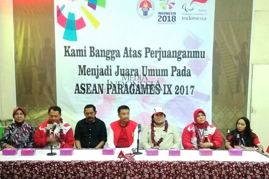 Menpora menyatakan bangga dan sangat menghormati perjuangan mati-matian pada atlet NPC Indonesia, pada pendaping kontingan, pelatih dan ofisial yang membawa nama Bangsa Indonesia menjadi juara umum.