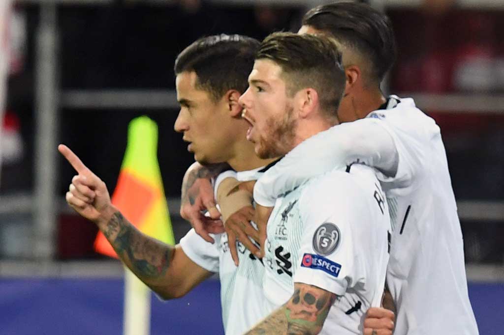 The Red mampu menyamakan kedudukan menjadi 1-1 lewat gol Philipe Coutinho delapan menit kemudian.