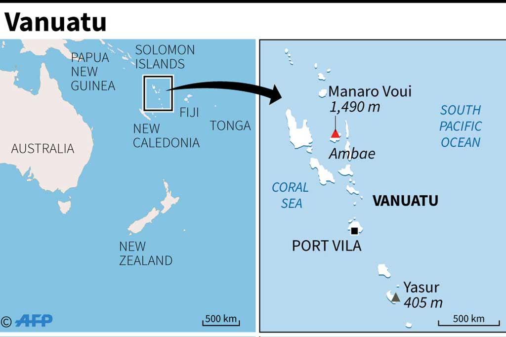 Vanuatu, yang memiliki perkiraan populasi lebih dari 270 ribu orang, terakhir dilanda bencana alam pada awal 2015 lalu, saat topan Pam menyebabkan kerusakan parah.
