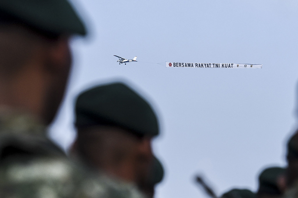 Perayaan HUT ke-72 TNI Tahun 2017 bertema