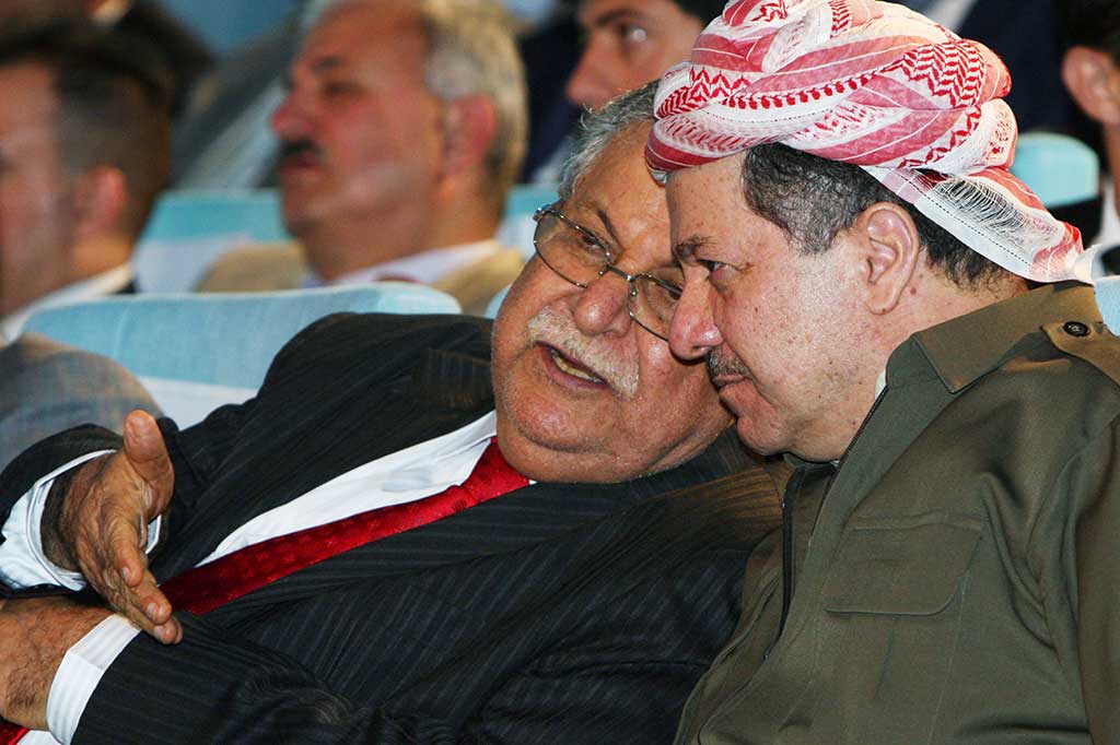 Pria 84 tahun itu merupakan negarawan Kurdistan terkemuka serta pendiri Persatuan Patriotik Kurdistan, yang merupakan salah satu dari dua partai berkuasa di wilayah otonomi Kurdi. Talabani merupakan pejuang hak-hak Kurdi dan demokrasi di Irak selama lebih dari 50 tahun.