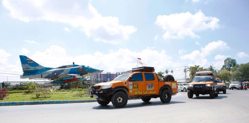 Tahun ini ada tambahan IOX Overland Celebes 2017. Para pesertanya menempuh rute yang melewati lokasi wisata di sekitar jalur off-road utama. (IOX Overland Celebes 2017/Ridhwan Siregar)