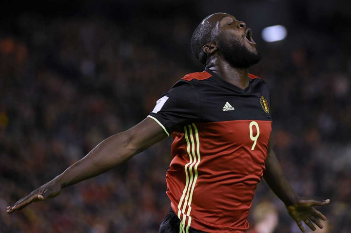 Romelu Lukaku membukukan gol keempat Belgia pada menit ke-78.
