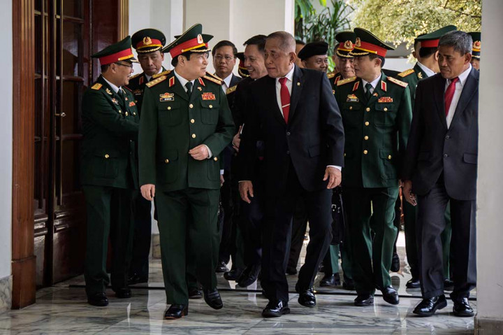 Kunjungan Menhan Vietnam itu dalam rangka meningkatkan hubungan kerja sama di bidang pertahanan antara kedua negara, sekaligus juga merupakan kunjungan balasan atas kunjungan Menhan RI ke Vietnam pada bulan Agustus tahun 2016 yang lalu.