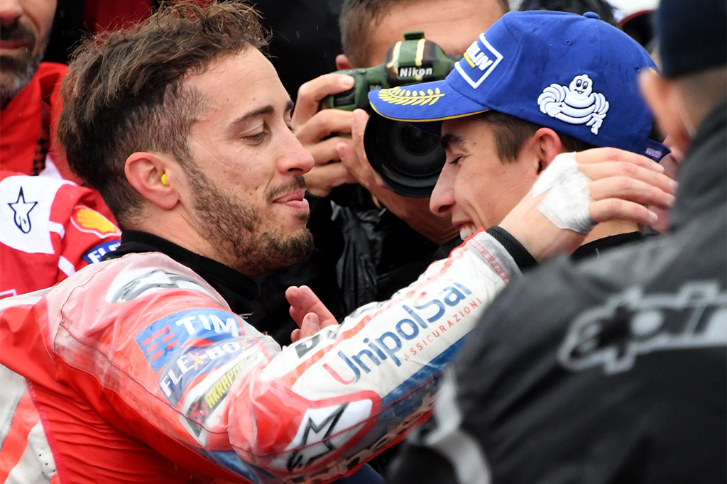 Pebalap Ducati Team, Andrea Dovizioso, berhasil menjadi juara pada balapan MotoGP Jepang yang berlangsung di Twin Ring Motegi.