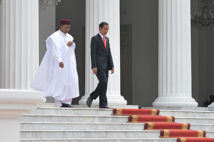 Ini adalah kunjungan pertama Presiden Niger usai dibukanya hubungan diplomatik dengan Indonesia pada 2011. Jokowi menilai kunjungan menunjukkan komitmen besar memajukan hubungan bilateral kedua negara.