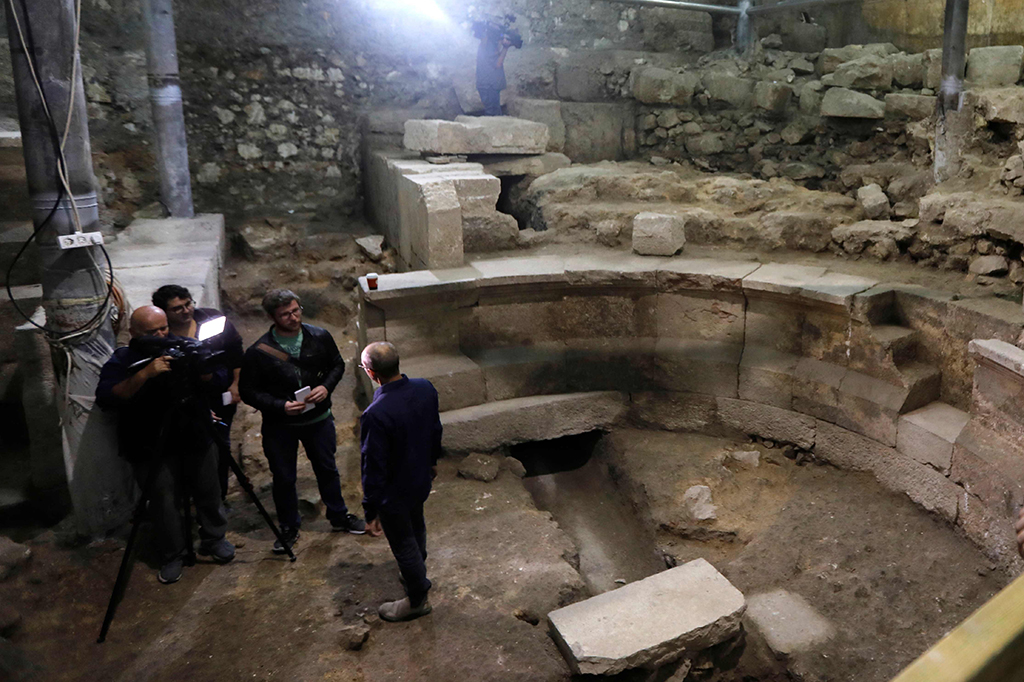 Arkeolog Israel mengatakan teater tersebut merupakan bekas era Romawi pertama di Yerusalem.