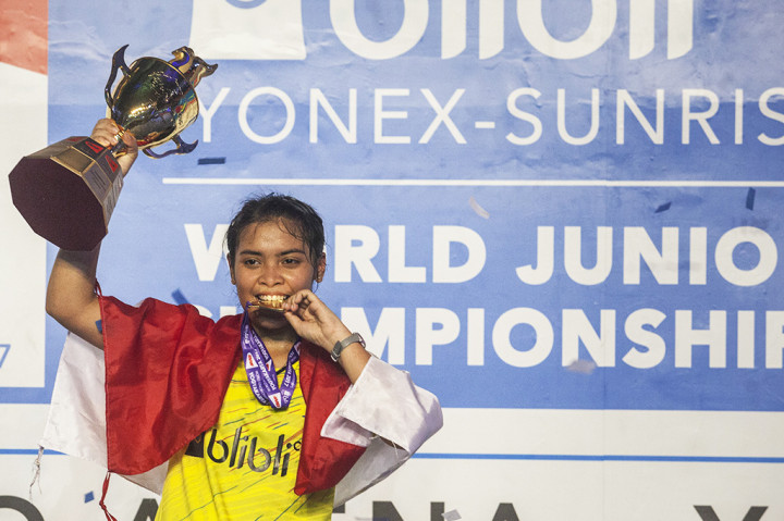 Gregoria sukses menghapus dahaga gelar Indonesia di sektor tunggal putri yang terakhir kali meraih juara pada 1992 silam, atas nama Kristin Junita.