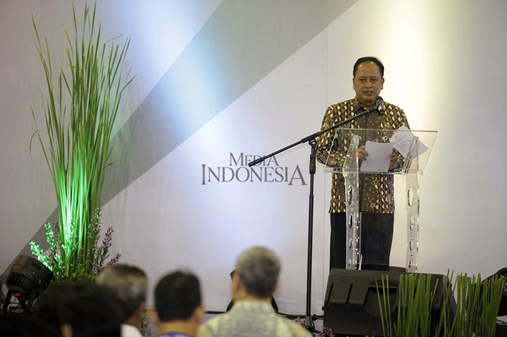 Dalam pidatonya, Menteri Riset, Teknologi, dan Pendidikan Tinggi, Mohamad Nasir mengimbau agar para peneliti terus termotivasi untuk berkarya dan menuju hilirisasi hasil riset.
