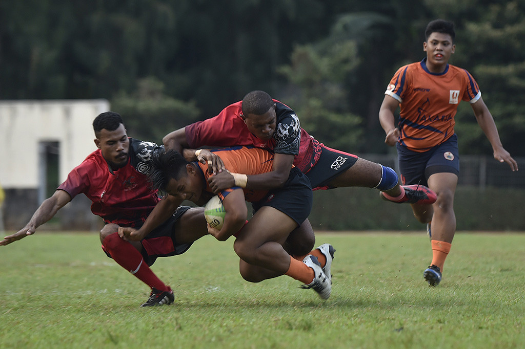 Persatuan Rugby Union Indonesia (PRUI) resmi menggelar Kejuaraan Nasional Rugbi 7s mulai 25-26 Oktober 2017 di GOR Soematri Brojonegoro, Kuningan, Jakarta.
