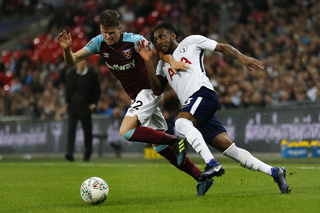 Spurs menjamu West Ham di Wembley, Kamis (26/10/2017) dinihari WIB di laga babak keempat Piala Liga Inggris. Laga ini sekaligus menjadi derby London. 