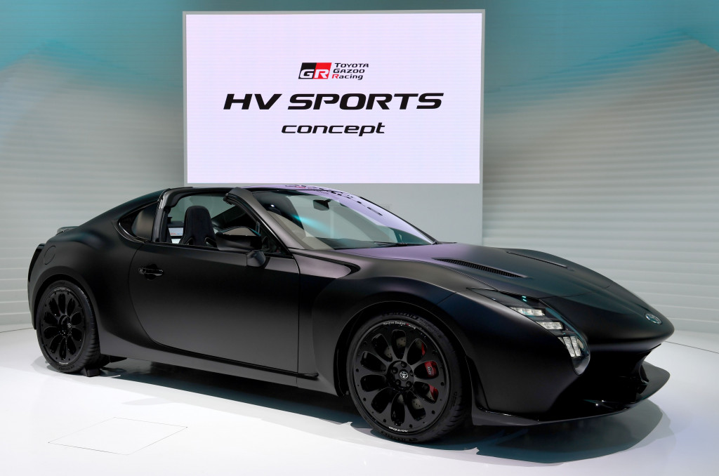 Toyota HV concept. Penggarapan mobil konsep ini menyertakan Gazoo Racing yang merupakan tuner Toyota dalam berbagai ajang rally kelas dunia.