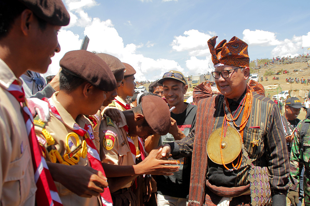 Peringatan Hari Sumpah Pemuda di gelar di puncak Fulan Fehan, yang dipimpin mendagri tersebut sekaligus untuk mempromosikan kawasan tersebut yang saat ini menjadi salah satu destinasi wisata baru di kawasan perbatasan antara Indonesia-Timor Leste.