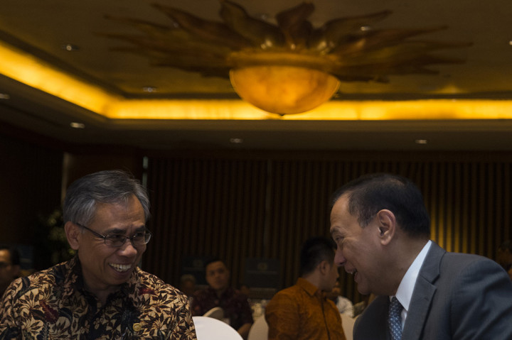 Acara Breakfast Meeting PWI ini dihadiri kurang lebih 200 peserta dari pelbagai kalangan. Ada dari kalangan pengusaha, pemilik media, pemimpin redaksi media, dan Ketua Umum PWI dari berbagai daerah. 