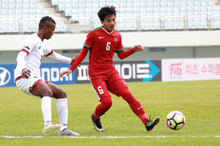 Skor 5-0 membuat Timnas Indonesia U-19 untuk sementara memuncaki klasemen Grup F dengan enam poin.