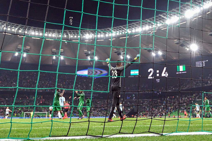 Dan Iwobi memantapkan kemenangan Nigeria menjadi 4-2 pada menit ke-73.
