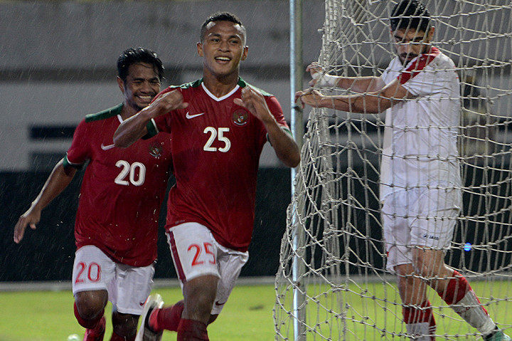 Gol-gol Indonesia dicetak oleh Septian David Maulana pada menit ke-35 dan Osvaldo Haay.