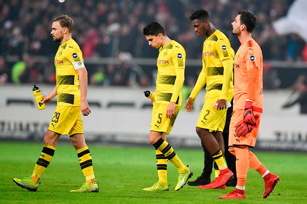 Dortmund Takluk 1-2 dari Stuttgart