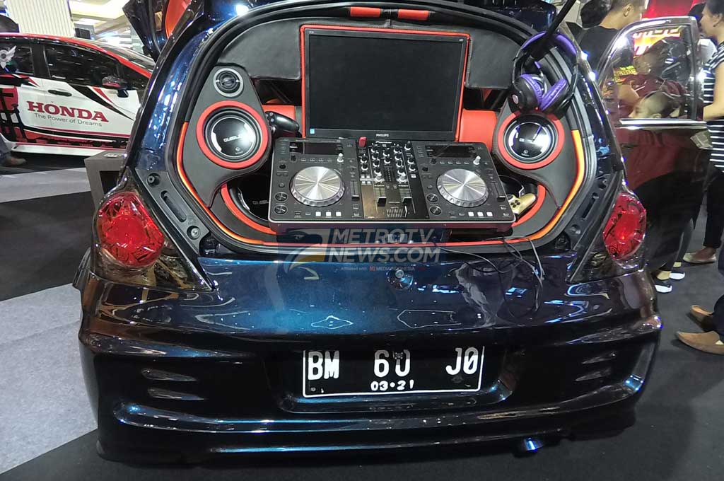 Modifikasi audio masih andalan beberapa peserta yang lolos ke final battle, mereka memberikan konfigurasi terbaik dalam memodifikasi kendaraannya. MTVN/Ahmad Garuda