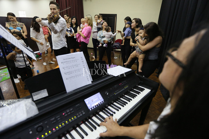 Pertunjukan yang berlangsung selama satu jam tersebut untuk memperkenalkan musik klasik sejak dini, sekaligus dipercaya dapat merangsang kecerdasan bayi. 
