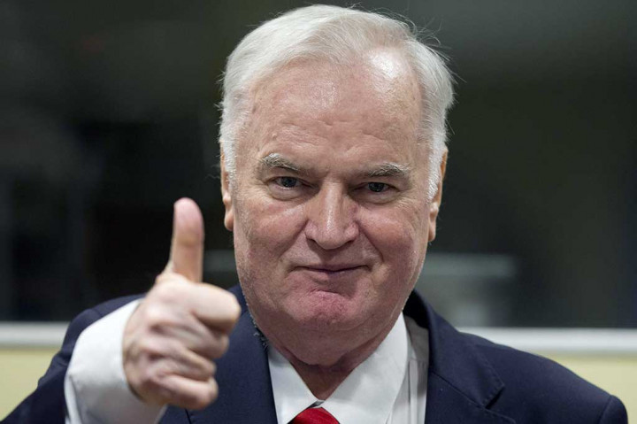 Mladic mengaku tidak bersalah dalam semua dakwaan itu dan diperkirakan akan mengajukan banding. AFP/POOL/Peter Dejong