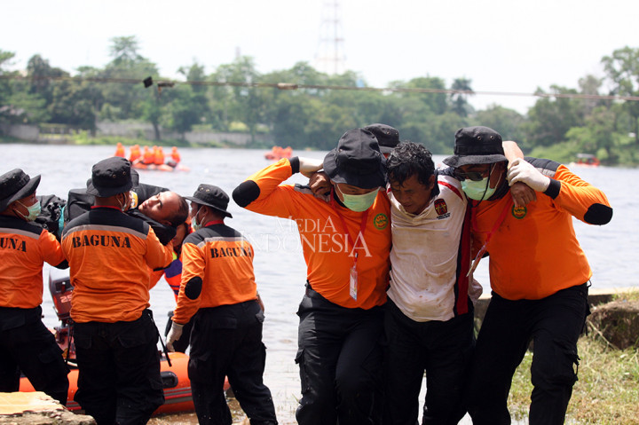 Sebanyak 100 kader PDI Perjuangan mengikuti pelatihan SAR Baguna, dan siap ditugaskan oleh partai untuk terjun ke lokasi bencana.