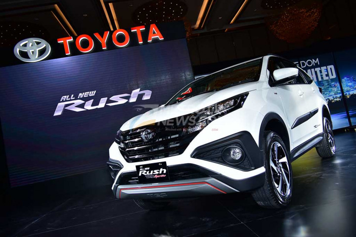 All New Rush hadir dalam empat varian G A/T, G M/T, TRD Sportivo A/T dan TRD Sportivo M/T.