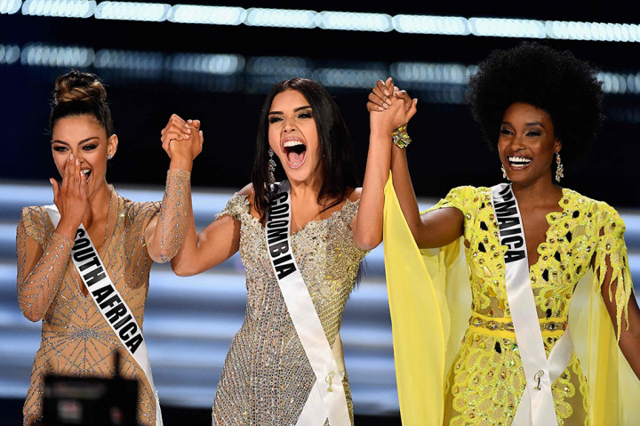 Miss Colombia Laura Gonzalez meraih posisi kedua. Sedangkan Miss Jamaica Davina Bennett menjadi juara ketiga. 