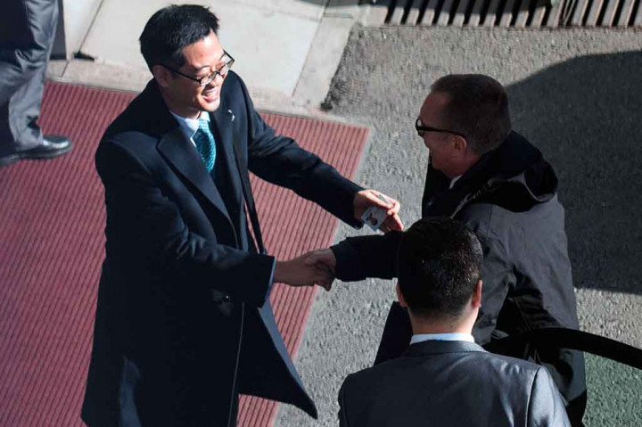 Pejabat PBB tersebut akan berkunjung ke Pyongyang selama empat hari untuk melakukan permbicaraan dengan para pejabat di sana, di tengah ketegangan yang meningkat mengenai program rudal nuklir dan peluncuran rudal balistik antarbenua (ICBM) jenis baru, Hwasong-15 oleh Korut. AFP/Fred Dufour