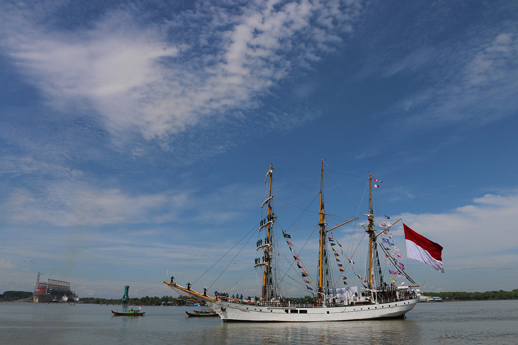 Kehadiran KRI Dewaruci tersebut merupakan rangkaian dari kegiatan Ekspedisi Nusantara Jaya (ENJ) 2017, dalam rangka memperkenalkan KRI Dewaruci sebagai pembawa misi budaya kemaritiman nasional serta memperkenalkan Terminal Bandar Deli kepada masyarakat luas.