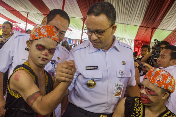 Anies Baswedan menghadiri peringatan Hari Disabilitas yang bertema