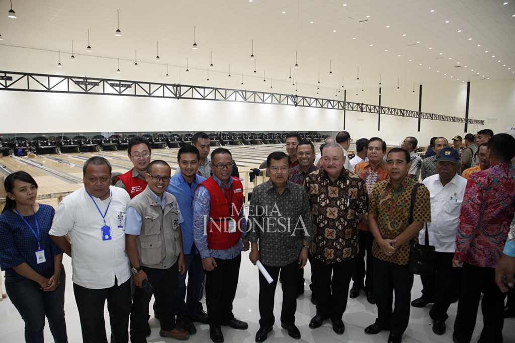 Ada delapan venue dan tempat penginapan atlet yang akan ditinjau, mulai venue bowling center, shooting range, voli pantai, rowing, sepak takraw, water treatment plant, Stadion Jakabaring, dan rusunami. 