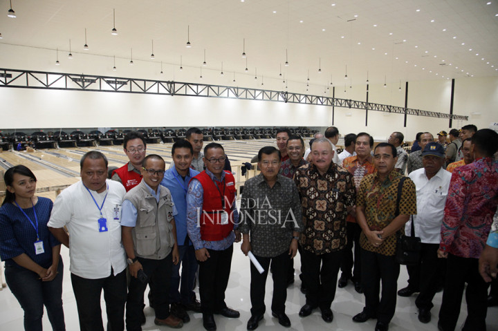 Ada delapan venue dan tempat penginapan atlet yang akan ditinjau, mulai venue bowling center, shooting range, voli pantai, rowing, sepak takraw, water treatment plant, Stadion Jakabaring, dan rusunami. 