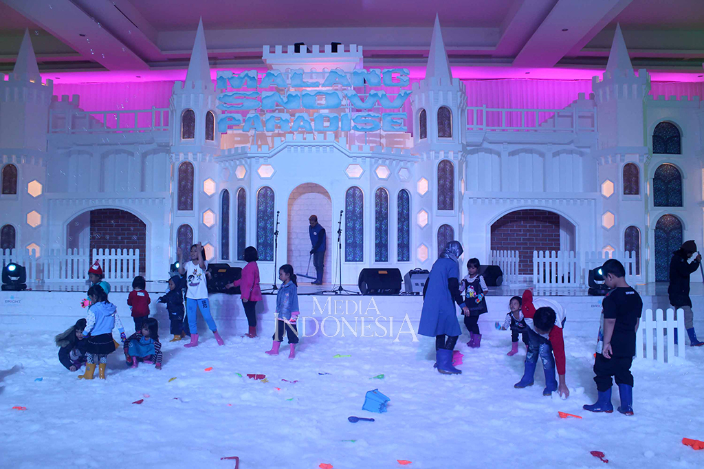 Berada satu komplek dengan Hawai Water Park yang sudah terkenal dan mampu menyedot banyak wisatawan, wahana ini menyajikan salju sebagai ciri khas utamanya.