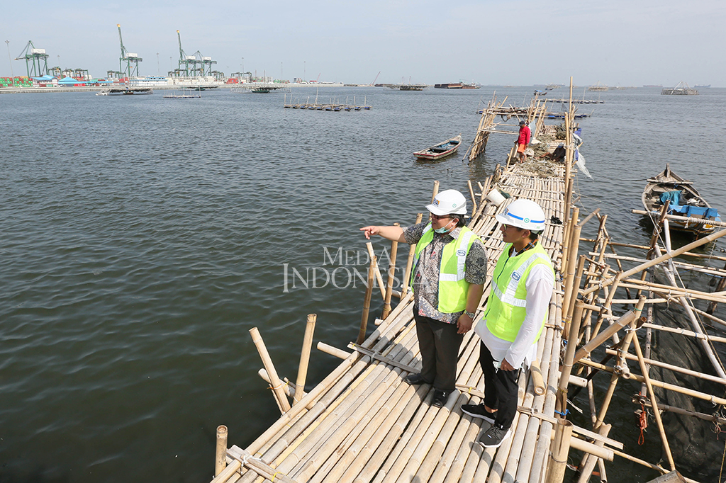 Pembangunan tanggul laut atau Pengembangan Terpadu Pesisir Ibukota Negara atau National Capital Integrated Coastal Development (NCICD), untuk mengantisipasi banjir rob akibat air laut pasang di kawasan tersebut.
