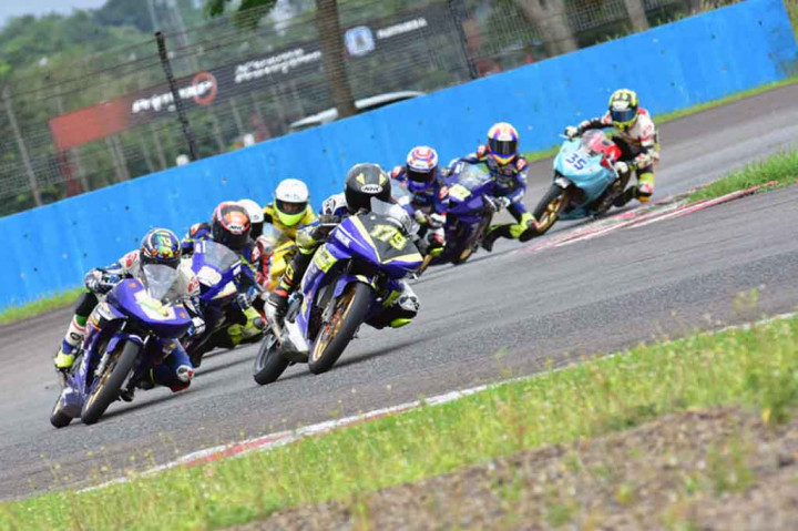 Kejurnas Sport 150cc jadi kelas yang dikuasai rider pengguna Yamaha.