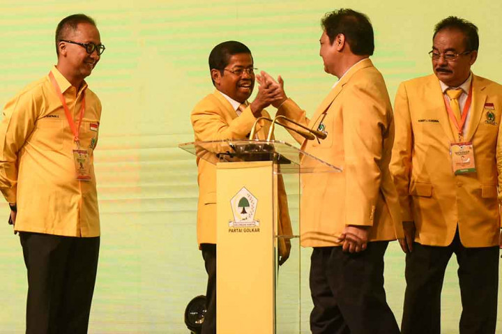 Rapimnas tersebut membahas hasil rapat pleno DPP Partai Golkar serta sikap Golkar dalam mendukung kembali Joko Widodo sebagai calon presiden di Pemilu 2019.