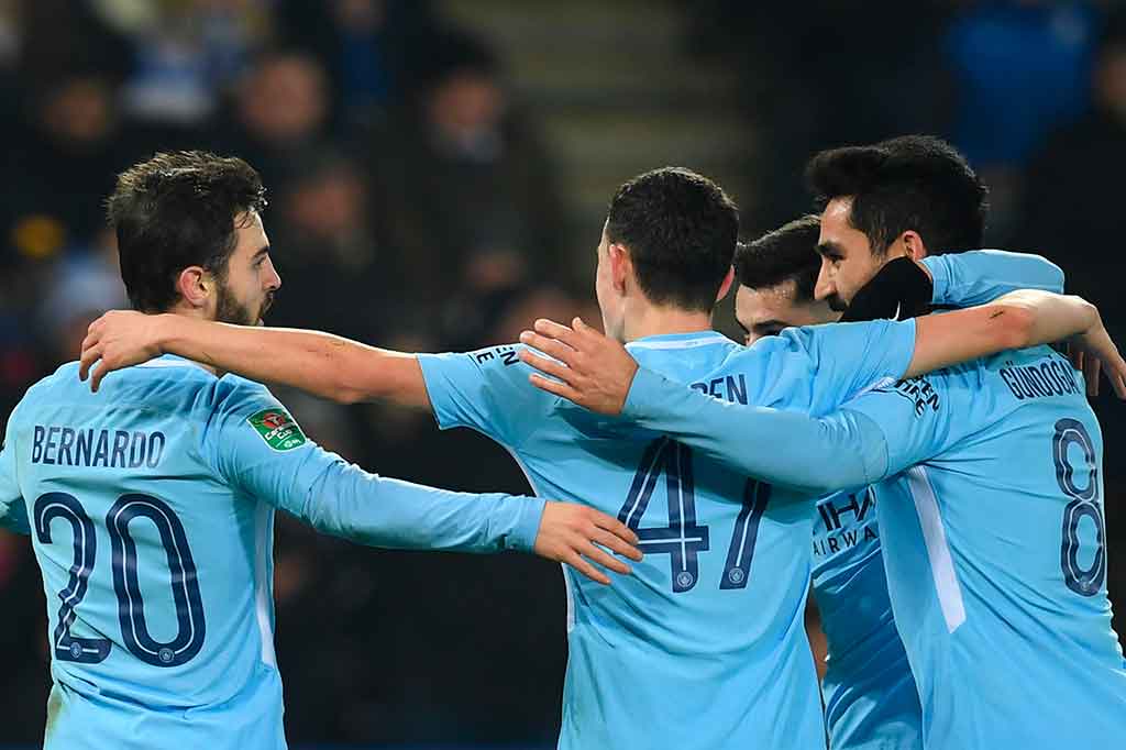 Sebelumnya, City yang menurunkan tim lapis keduanya, unggul terlebih dahulu lewat gol Bernardo Silva pada menti ke-26.