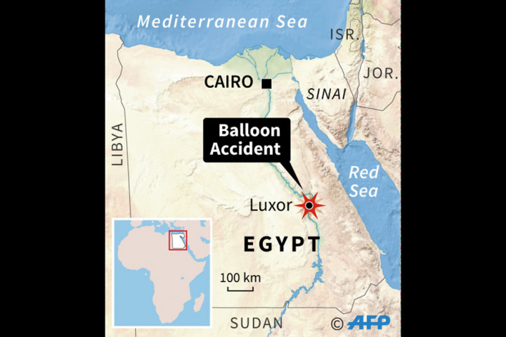 Belum diketahui pasti penyebab jatuhnya balon udara ini. Dalam laporannya, media Inggris, Daily Star, menyebut angin yang sangat kencang memaksa balon ini terbang di atas kuil dan kuburan kuno yang banyak di Luxor.