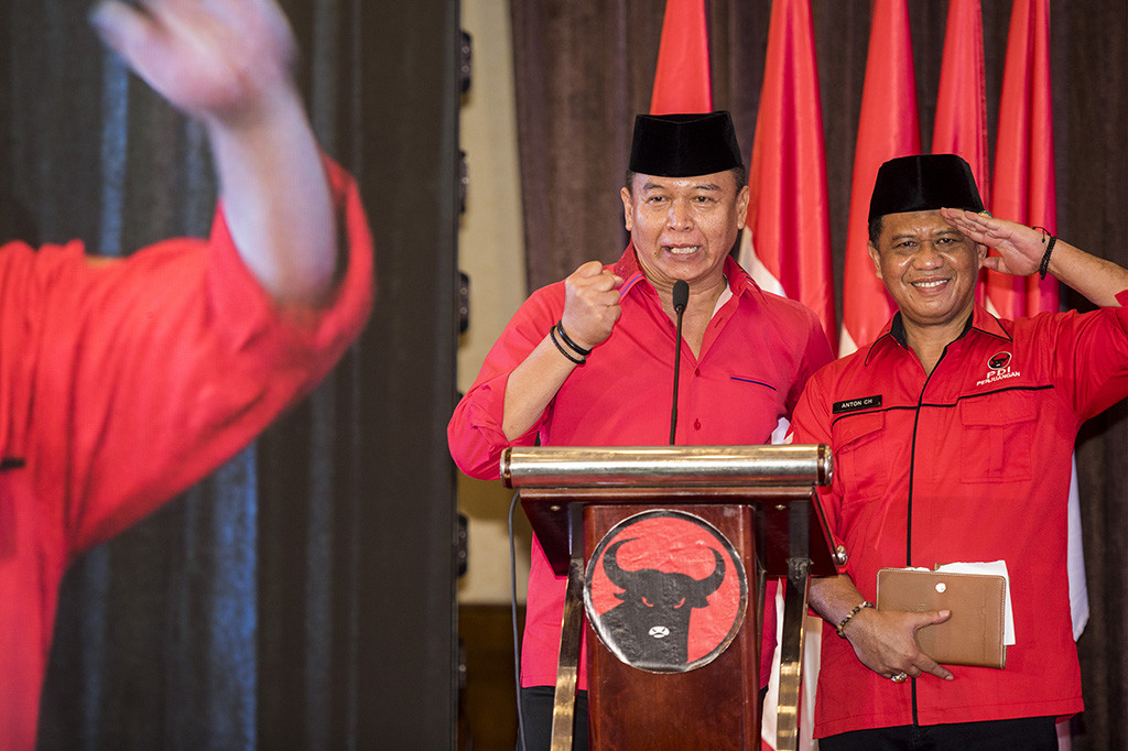 PDIP Resmi Usung TB Hasanuddin-Anton Charliyan di Pilgub Jabar