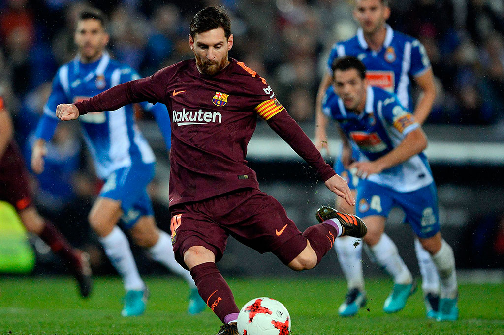 Setelah bermain imbang di babak pertama, Barcelona berpeluang unggul terlebih dahulu setelah mendapatkan penalti menyusul pelanggaran Esteban Branero terhadap Sergi Roberto. Namun eksekusi penalti Lionel Messi pada menit ke-62 mampu dimentahkan oleh Diego Lopez.