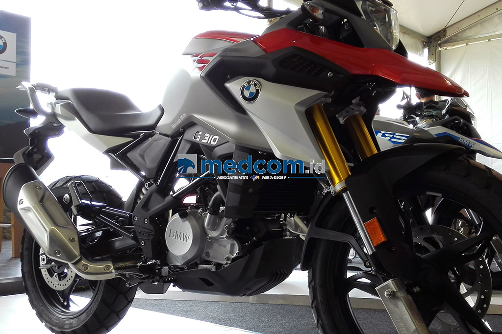 BMW G 310 GS dilabeli seharga Rp125 juta off the road Jabodetabek.